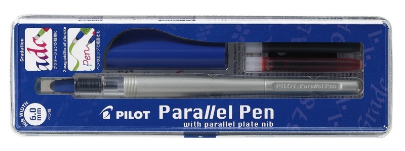 Pilot Parallel Pen Blue 6.0mm